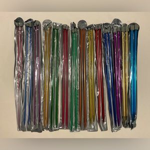 New set of needles for knitting 14 pairs.  Each pair is individually wrapped.